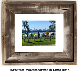 horse trail rides near me in Lima, Ohio